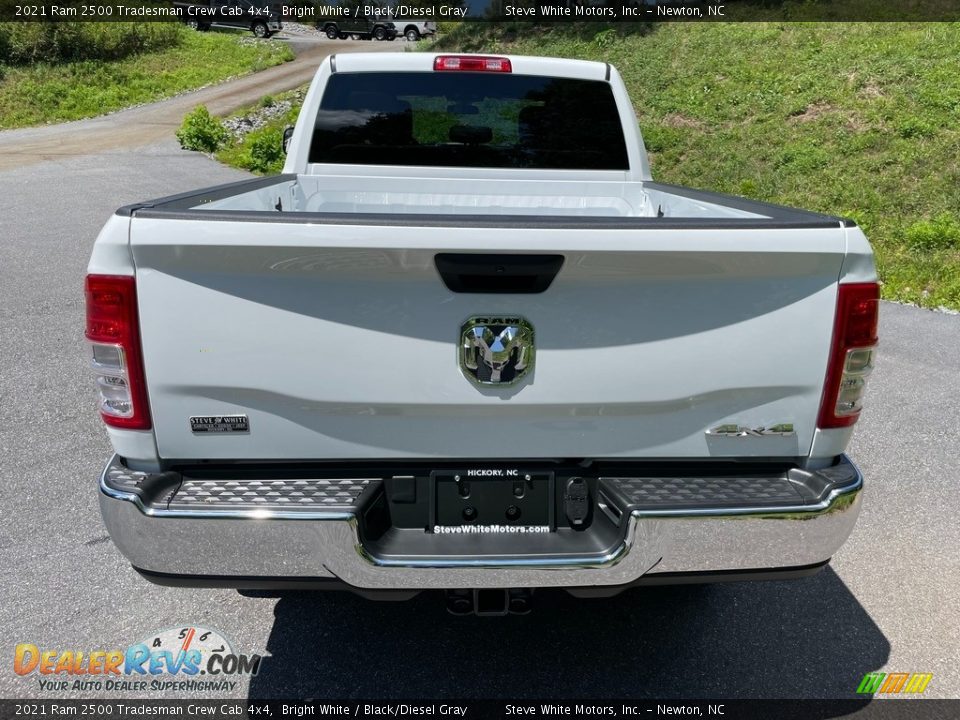 2021 Ram 2500 Tradesman Crew Cab 4x4 Bright White / Black/Diesel Gray Photo #7