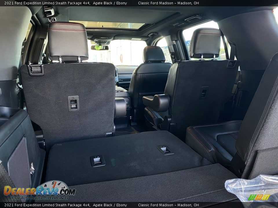 Rear Seat of 2021 Ford Expedition Limited Stealth Package 4x4 Photo #16