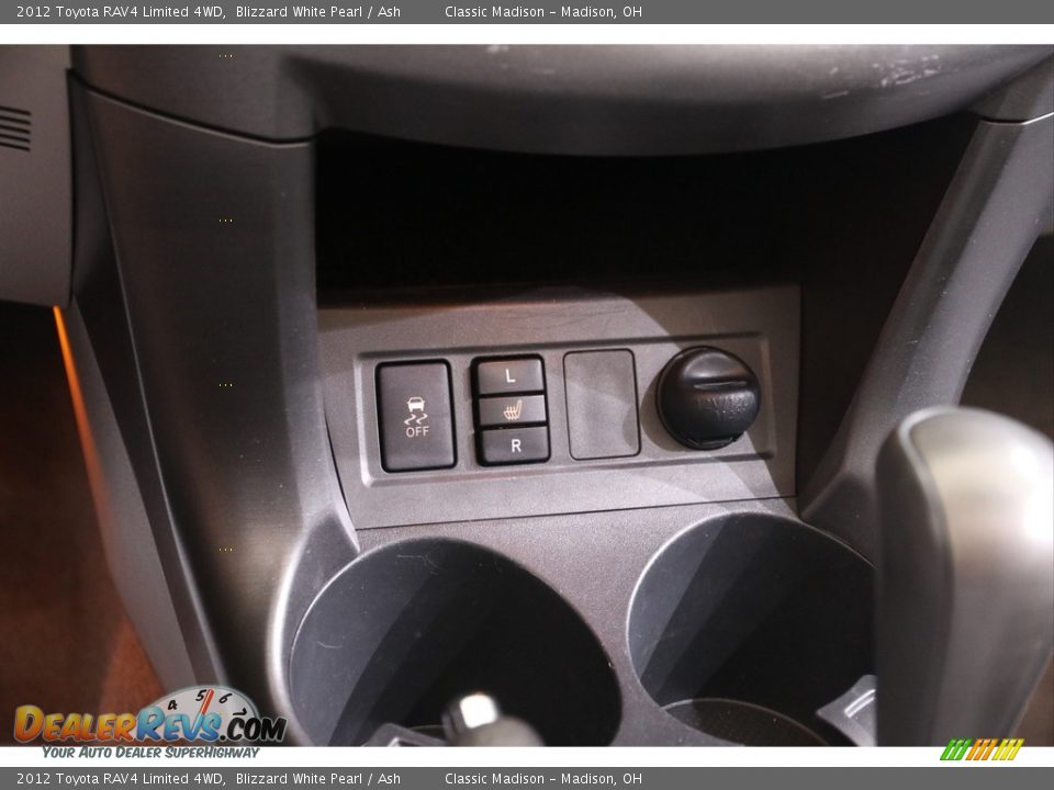 2012 Toyota RAV4 Limited 4WD Blizzard White Pearl / Ash Photo #10