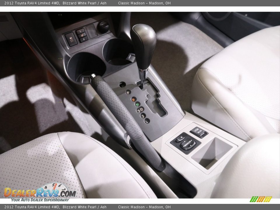 2012 Toyota RAV4 Limited 4WD Blizzard White Pearl / Ash Photo #11