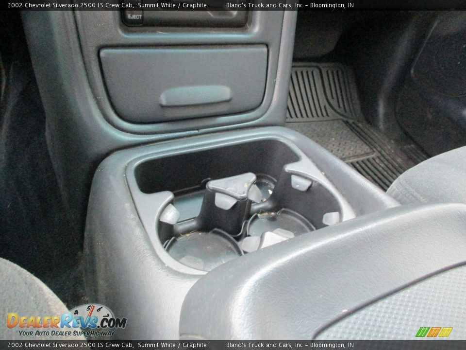 2002 Chevrolet Silverado 2500 LS Crew Cab Summit White / Graphite Photo #21
