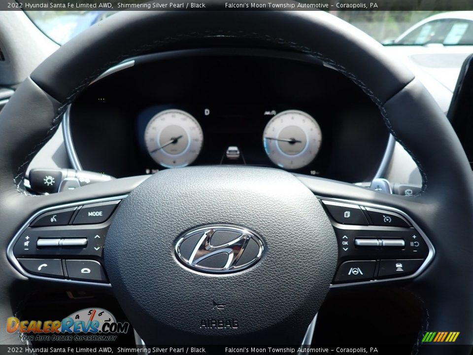 2022 Hyundai Santa Fe Limited AWD Steering Wheel Photo #20
