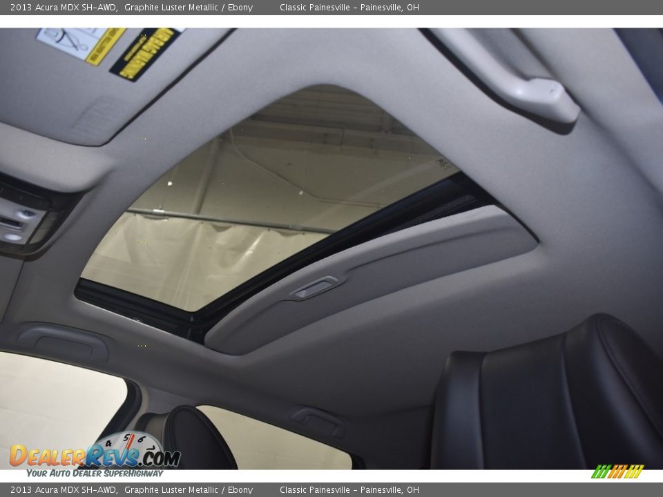 2013 Acura MDX SH-AWD Graphite Luster Metallic / Ebony Photo #7