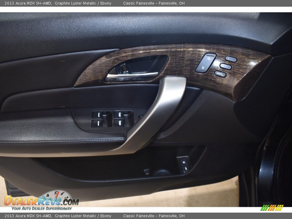 2013 Acura MDX SH-AWD Graphite Luster Metallic / Ebony Photo #12