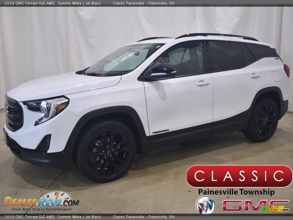 2019 GMC Terrain SLE AWD Summit White / Jet Black Photo #1