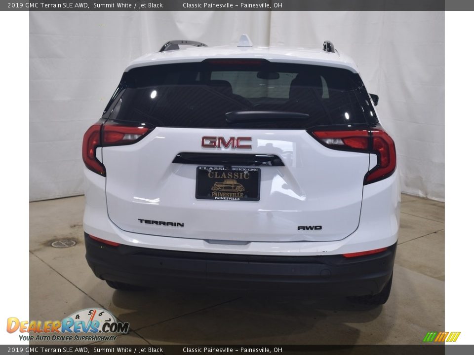 2019 GMC Terrain SLE AWD Summit White / Jet Black Photo #3