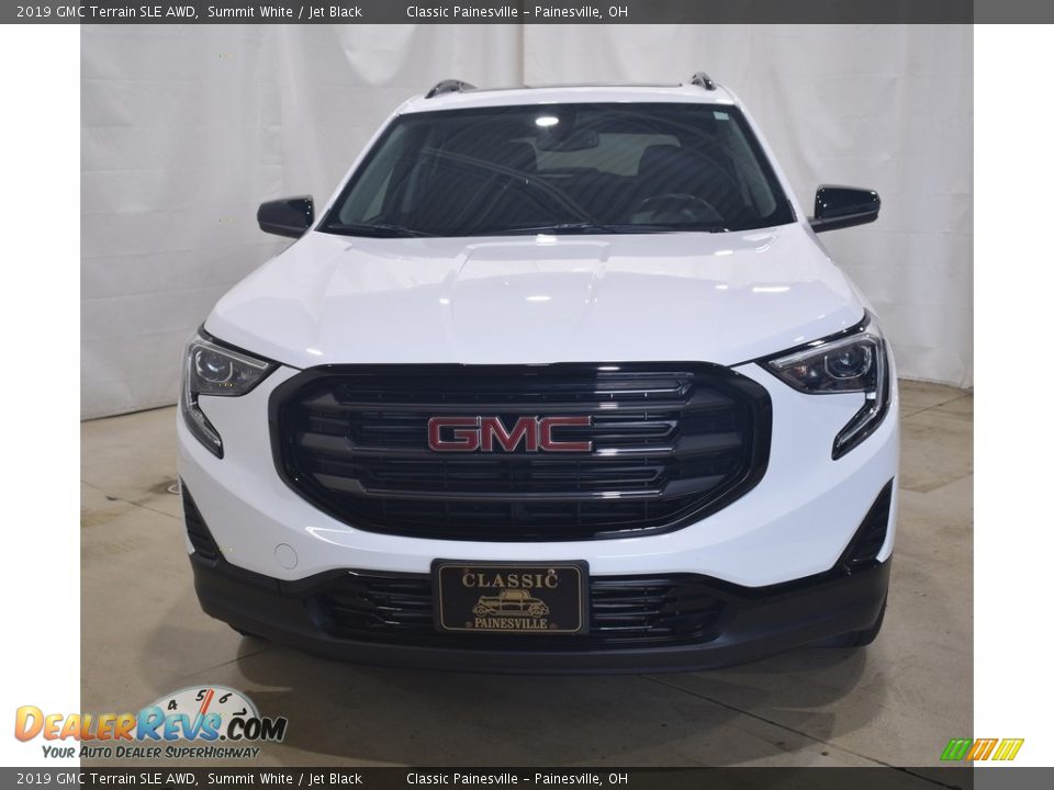 2019 GMC Terrain SLE AWD Summit White / Jet Black Photo #4