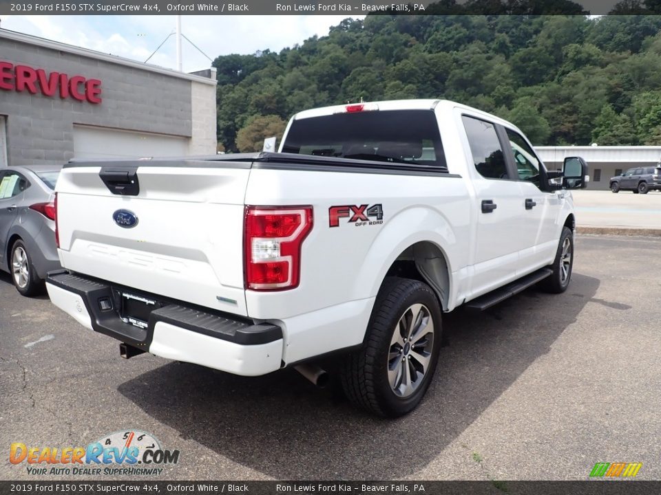 2019 Ford F150 STX SuperCrew 4x4 Oxford White / Black Photo #2