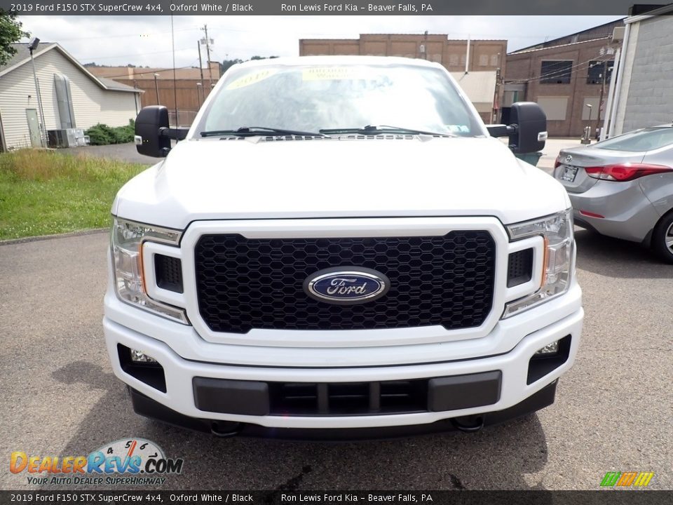 2019 Ford F150 STX SuperCrew 4x4 Oxford White / Black Photo #4