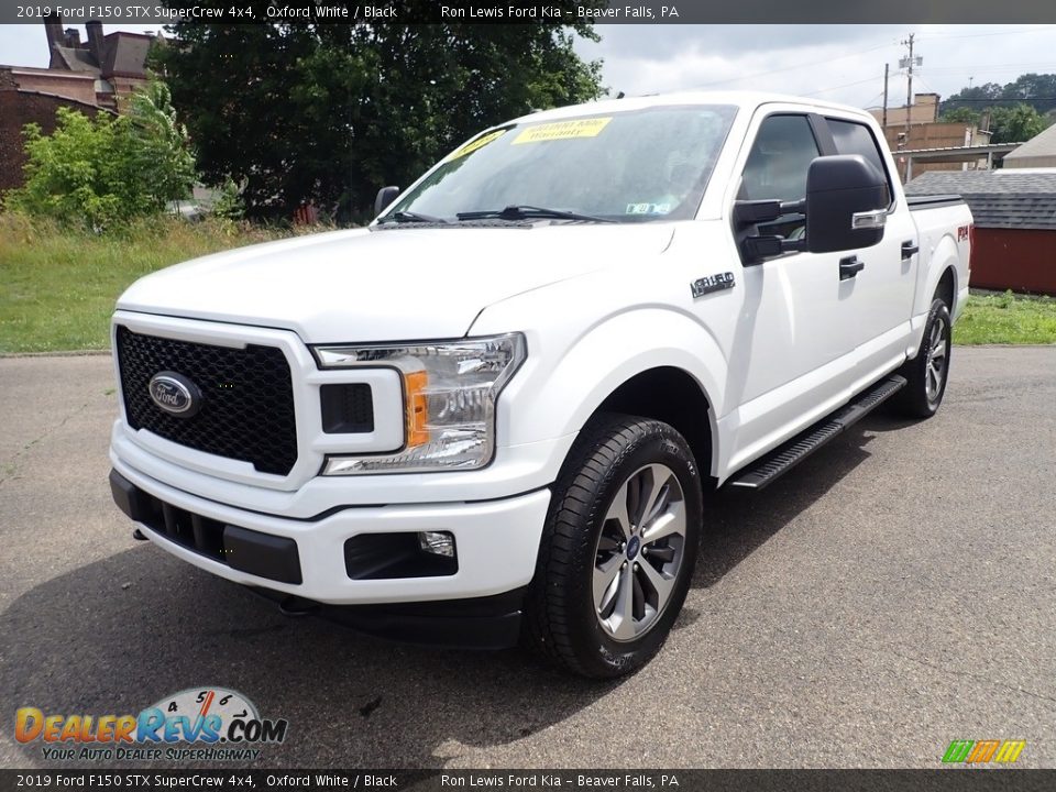 2019 Ford F150 STX SuperCrew 4x4 Oxford White / Black Photo #5