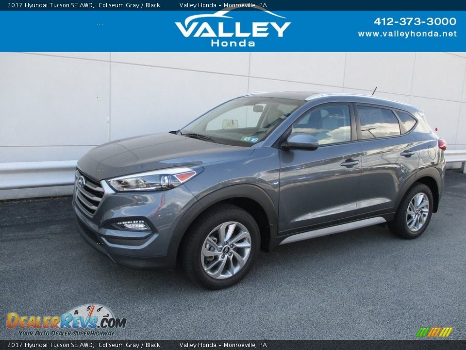 2017 Hyundai Tucson SE AWD Coliseum Gray / Black Photo #1