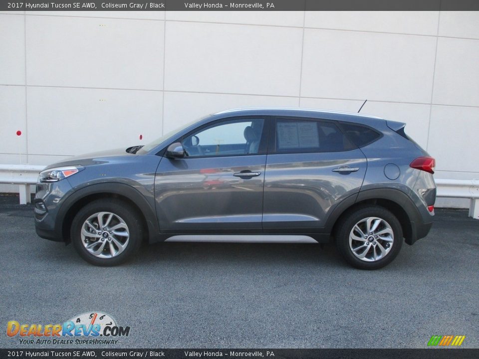 2017 Hyundai Tucson SE AWD Coliseum Gray / Black Photo #2