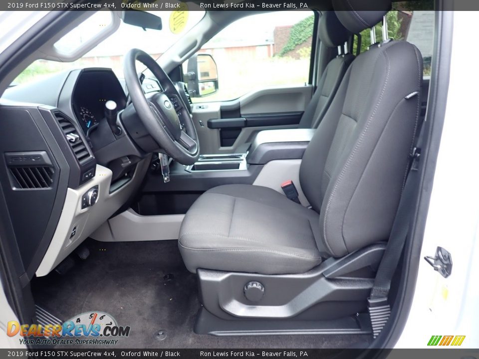 2019 Ford F150 STX SuperCrew 4x4 Oxford White / Black Photo #13