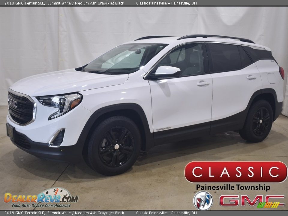 2018 GMC Terrain SLE Summit White / Medium Ash Gray/­Jet Black Photo #1