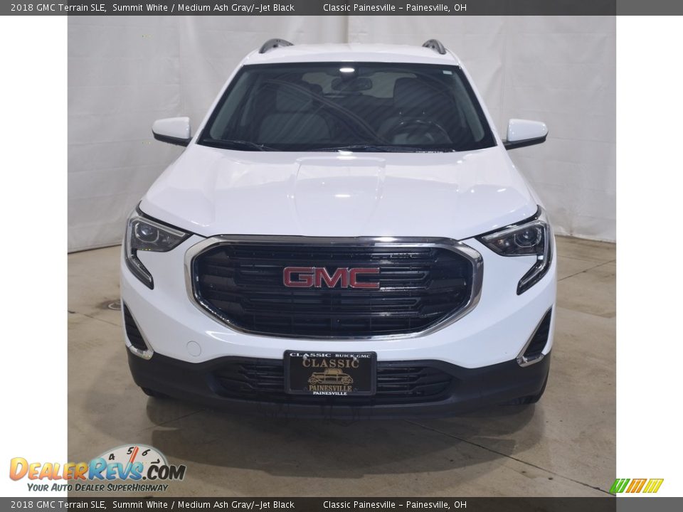 2018 GMC Terrain SLE Summit White / Medium Ash Gray/­Jet Black Photo #4