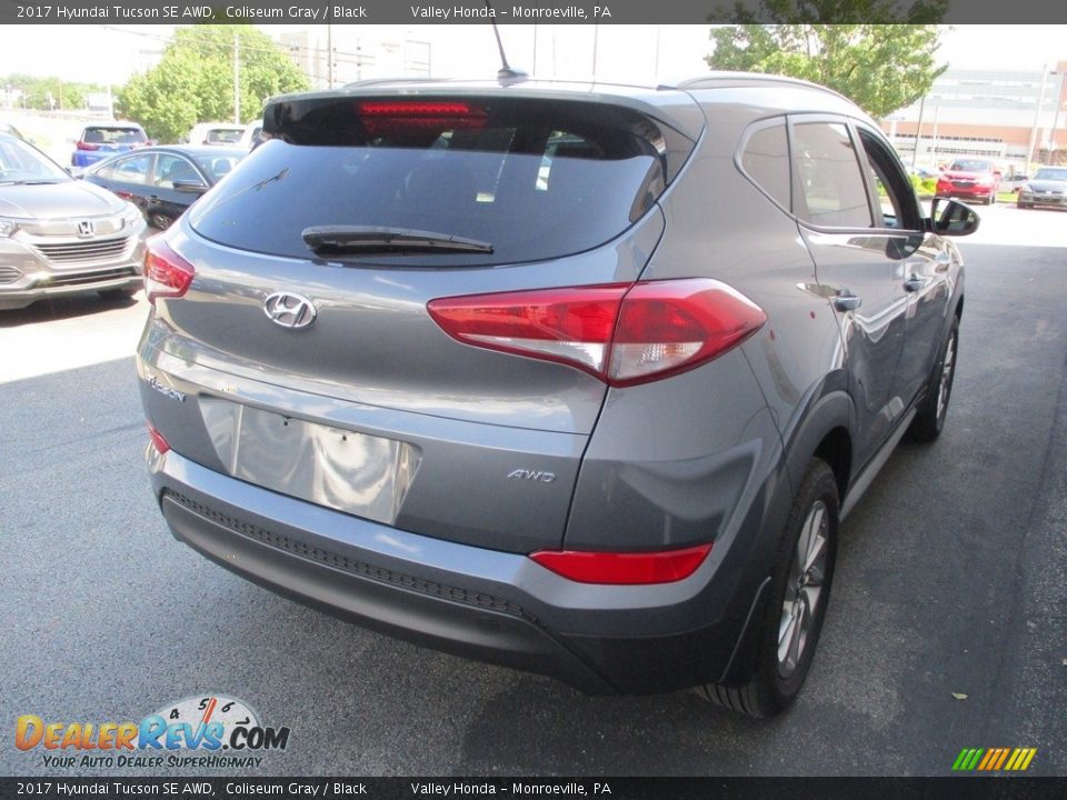 2017 Hyundai Tucson SE AWD Coliseum Gray / Black Photo #5