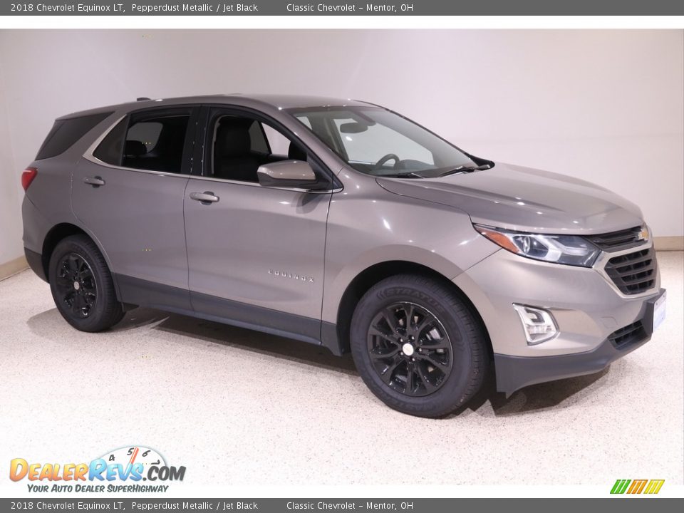 2018 Chevrolet Equinox LT Pepperdust Metallic / Jet Black Photo #1