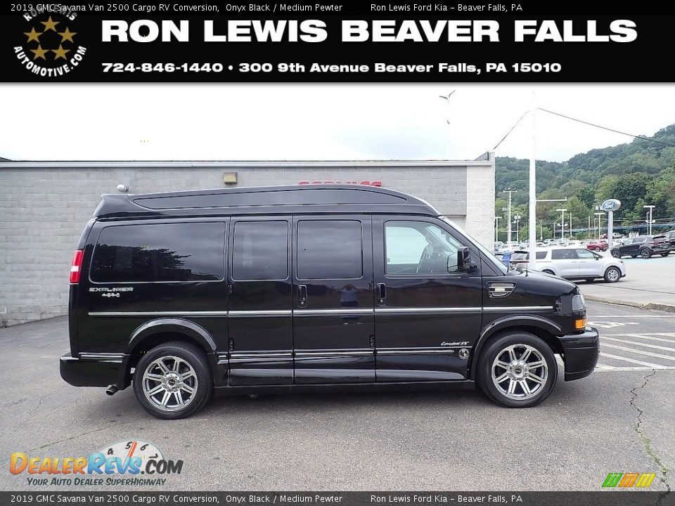 2019 GMC Savana Van 2500 Cargo RV Conversion Onyx Black / Medium Pewter Photo #1