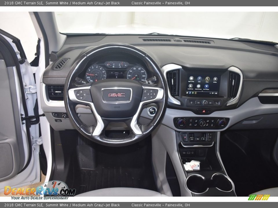 2018 GMC Terrain SLE Summit White / Medium Ash Gray/­Jet Black Photo #12