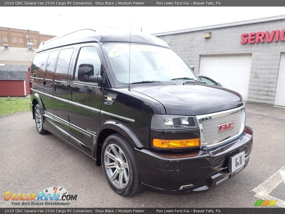 2019 GMC Savana Van 2500 Cargo RV Conversion Onyx Black / Medium Pewter Photo #3