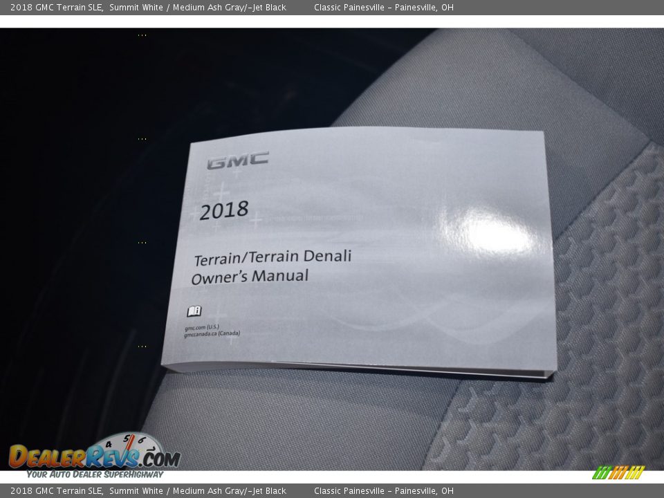 2018 GMC Terrain SLE Summit White / Medium Ash Gray/­Jet Black Photo #16