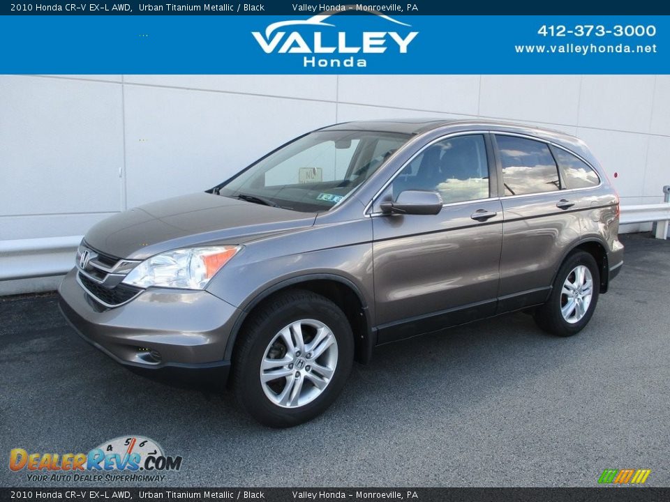 2010 Honda CR-V EX-L AWD Urban Titanium Metallic / Black Photo #1