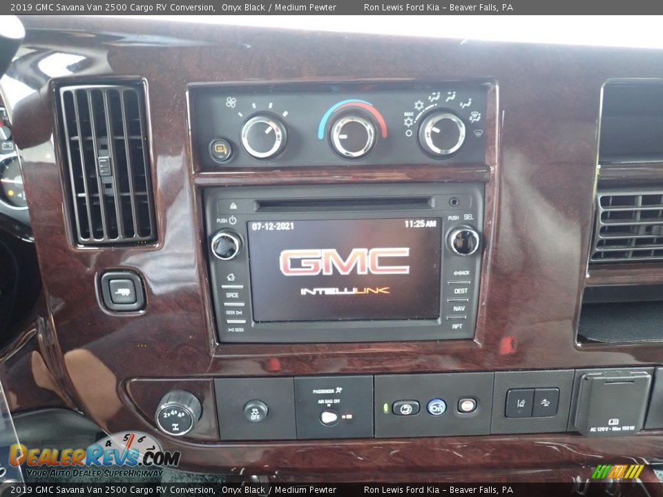2019 GMC Savana Van 2500 Cargo RV Conversion Onyx Black / Medium Pewter Photo #15