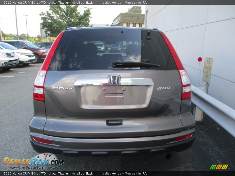 2010 Honda CR-V EX-L AWD Urban Titanium Metallic / Black Photo #4