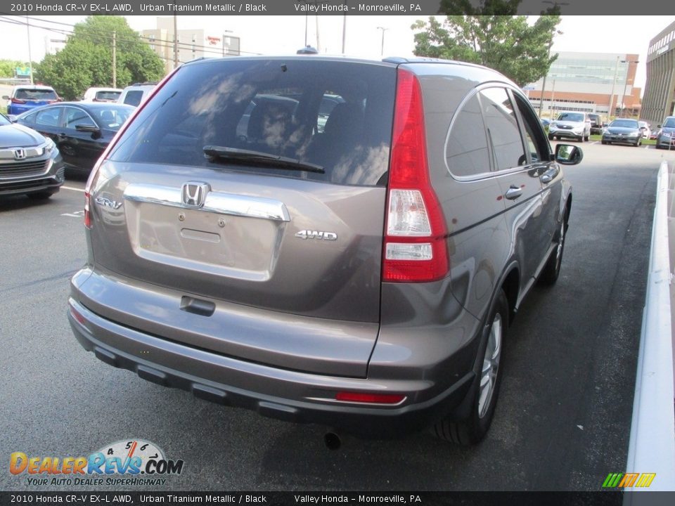 2010 Honda CR-V EX-L AWD Urban Titanium Metallic / Black Photo #5