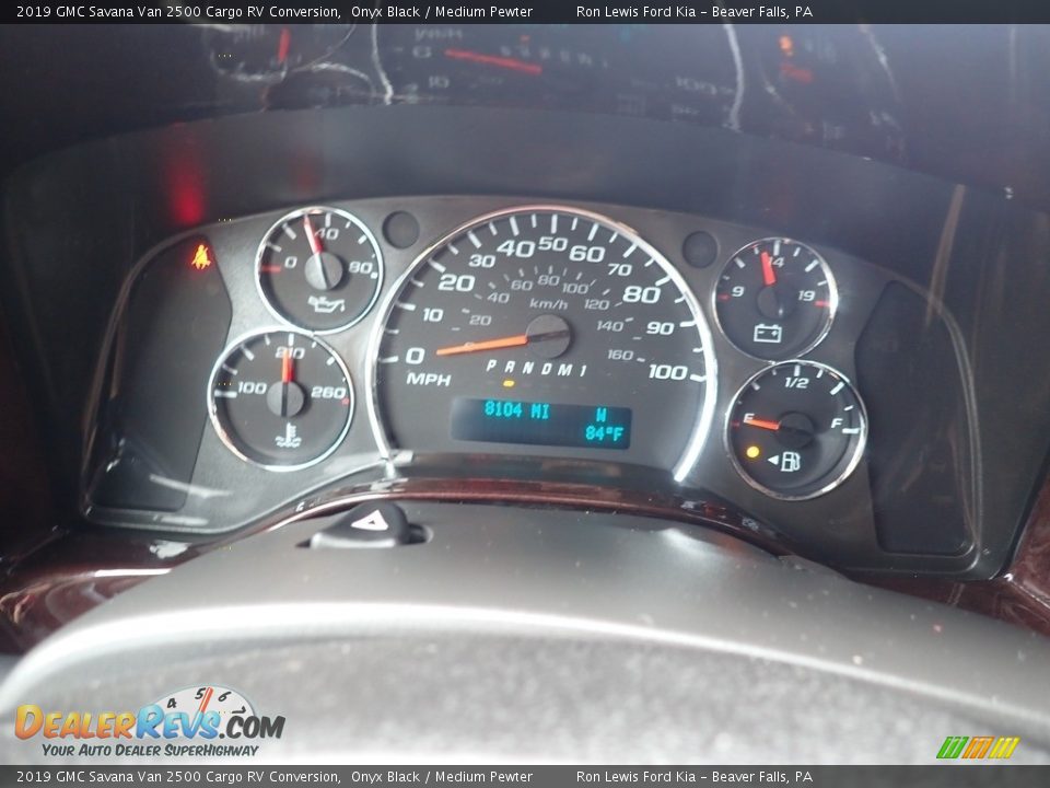 2019 GMC Savana Van 2500 Cargo RV Conversion Onyx Black / Medium Pewter Photo #18