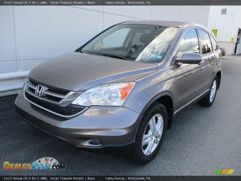 2010 Honda CR-V EX-L AWD Urban Titanium Metallic / Black Photo #9