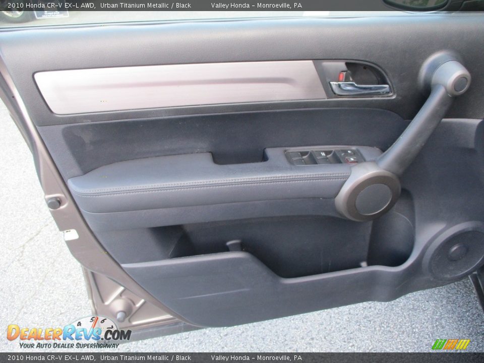 2010 Honda CR-V EX-L AWD Urban Titanium Metallic / Black Photo #10