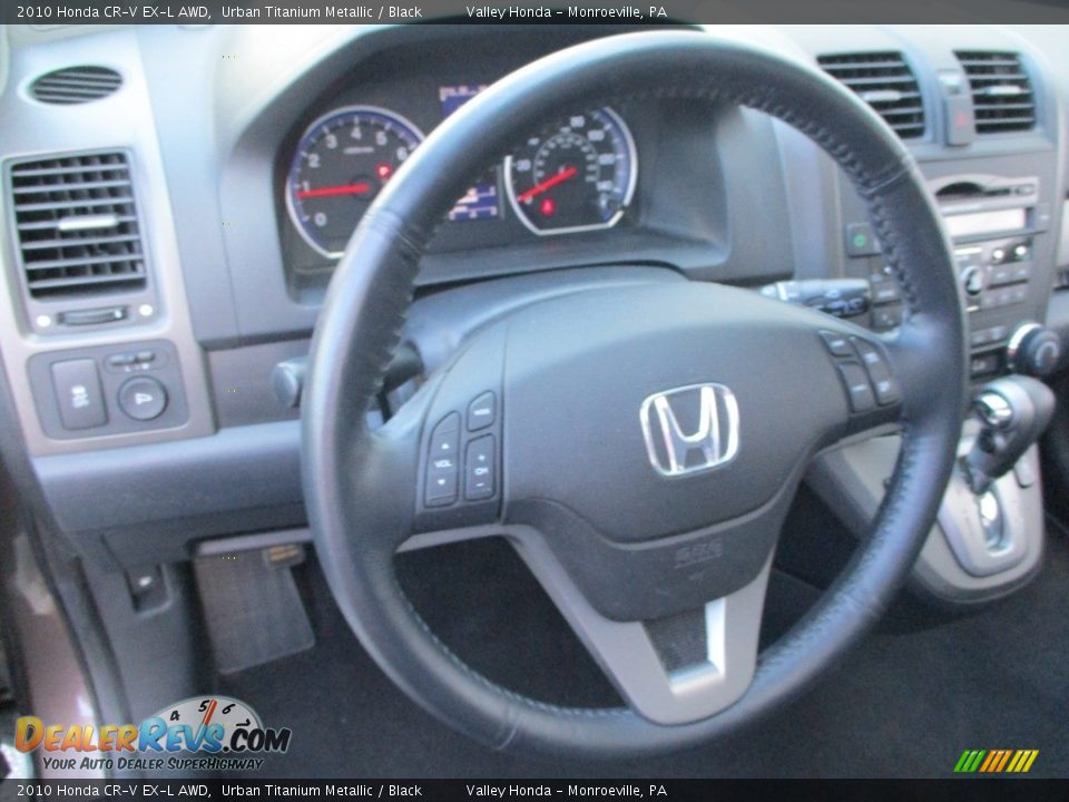 2010 Honda CR-V EX-L AWD Urban Titanium Metallic / Black Photo #14