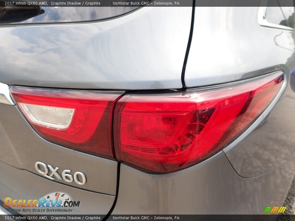 2017 Infiniti QX60 AWD Graphite Shadow / Graphite Photo #6