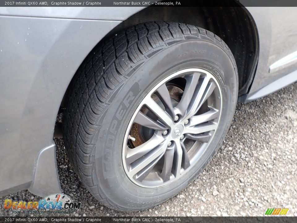 2017 Infiniti QX60 AWD Graphite Shadow / Graphite Photo #9