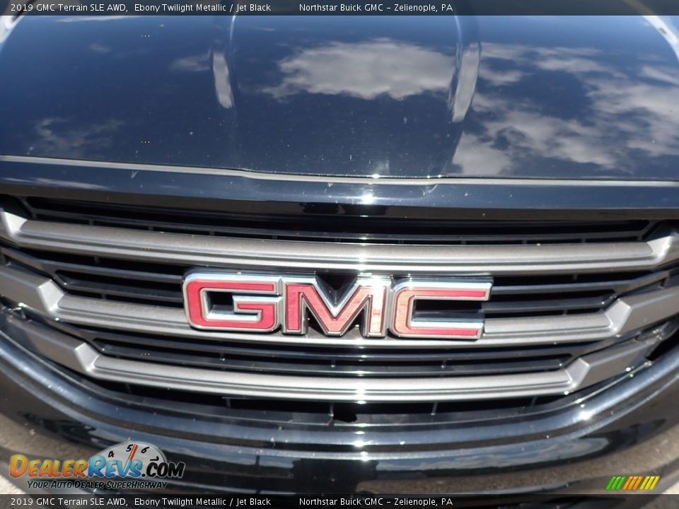 2019 GMC Terrain SLE AWD Ebony Twilight Metallic / Jet Black Photo #2