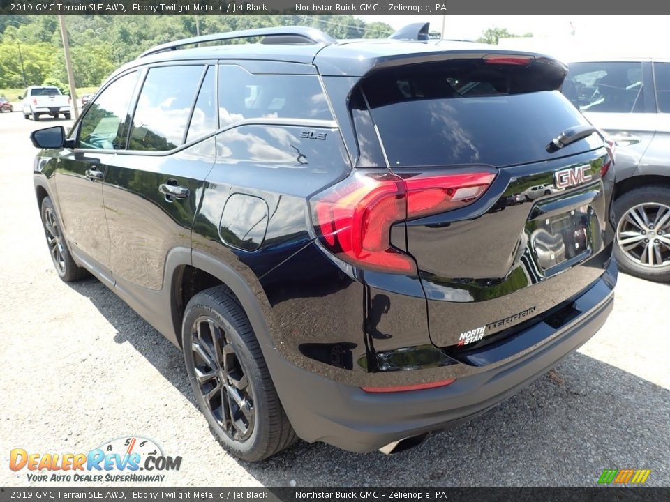 2019 GMC Terrain SLE AWD Ebony Twilight Metallic / Jet Black Photo #8