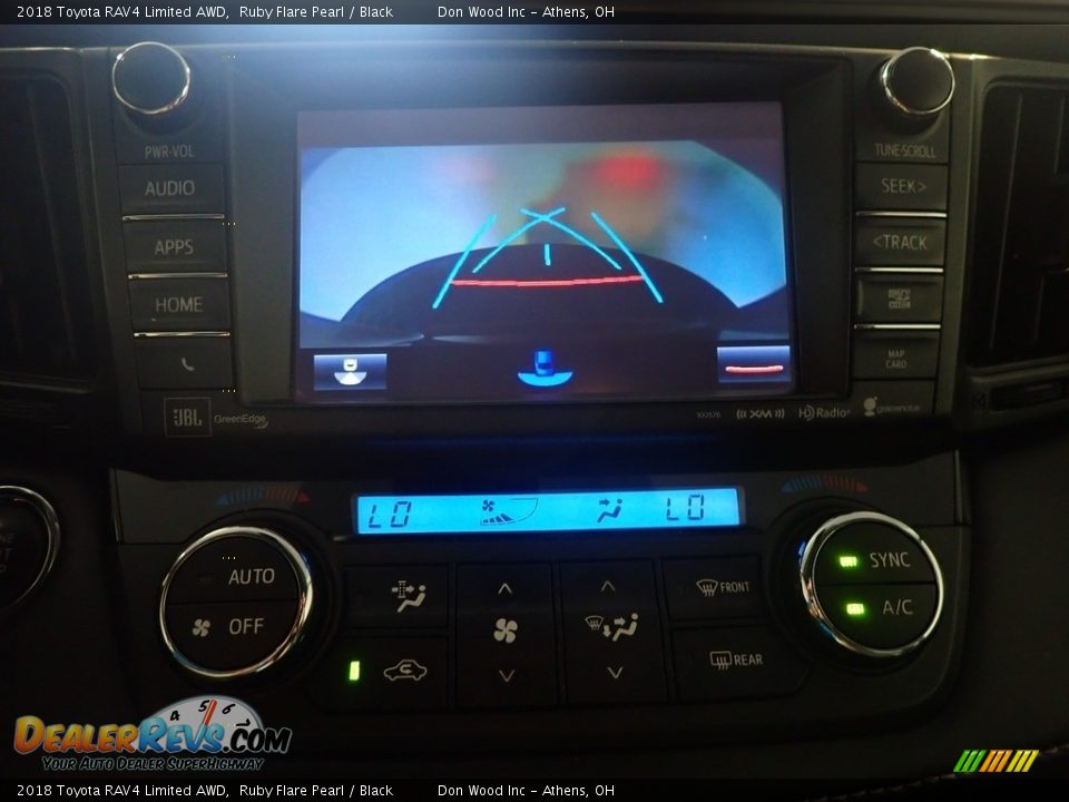2018 Toyota RAV4 Limited AWD Ruby Flare Pearl / Black Photo #4