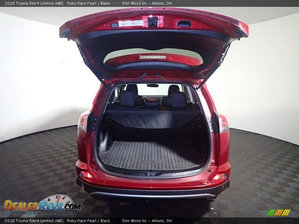 2018 Toyota RAV4 Limited AWD Ruby Flare Pearl / Black Photo #16
