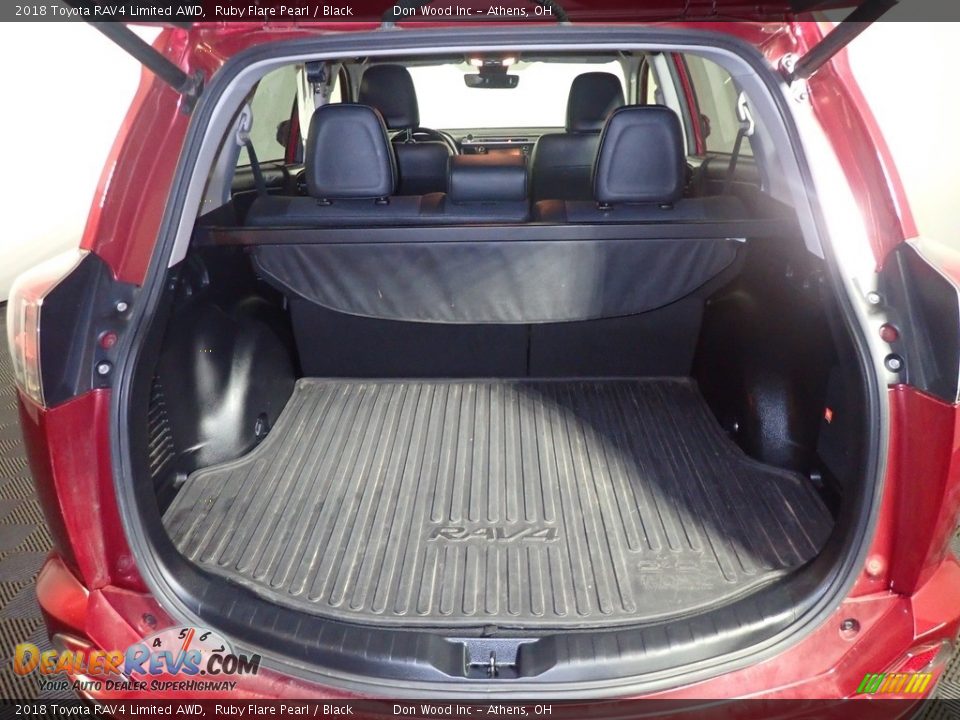 2018 Toyota RAV4 Limited AWD Ruby Flare Pearl / Black Photo #18