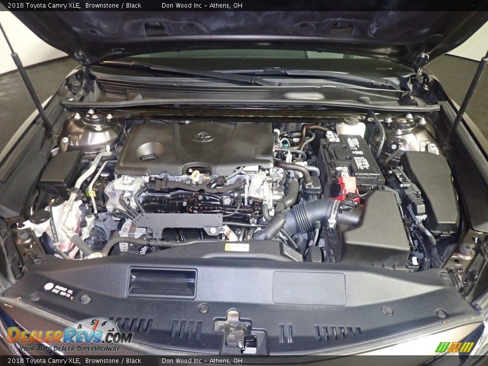 2018 Toyota Camry XLE Brownstone / Black Photo #9