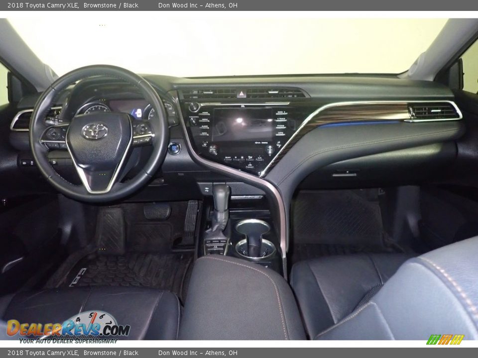 2018 Toyota Camry XLE Brownstone / Black Photo #26