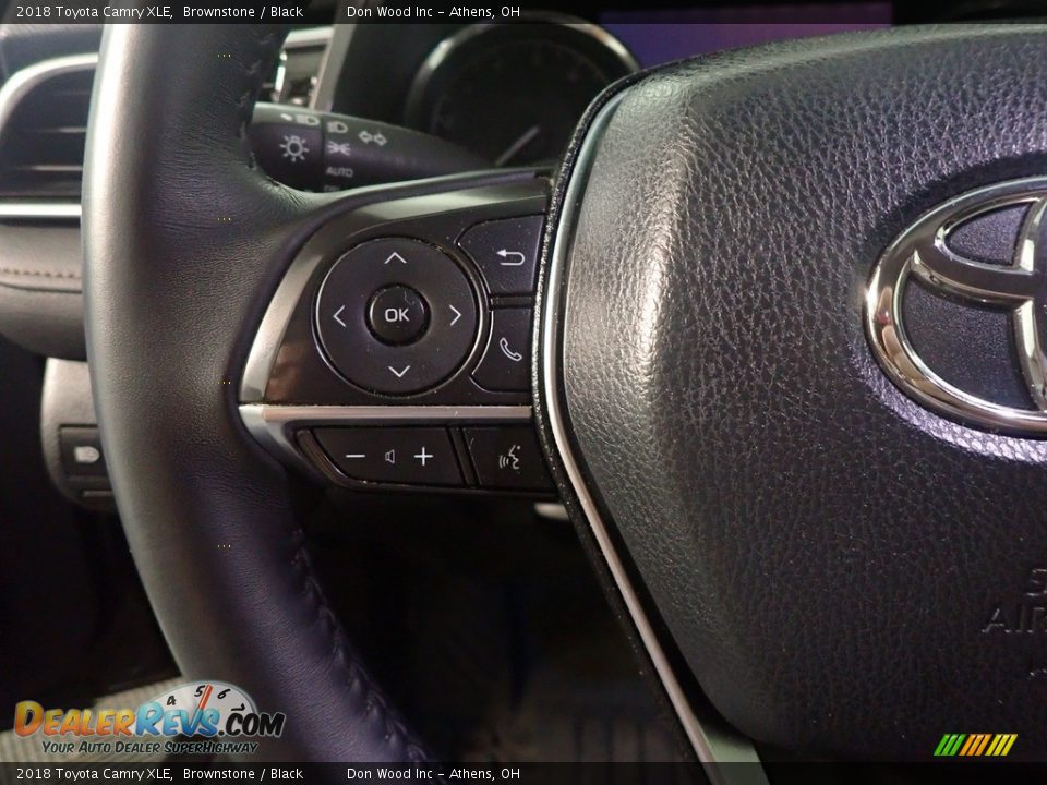 2018 Toyota Camry XLE Brownstone / Black Photo #31