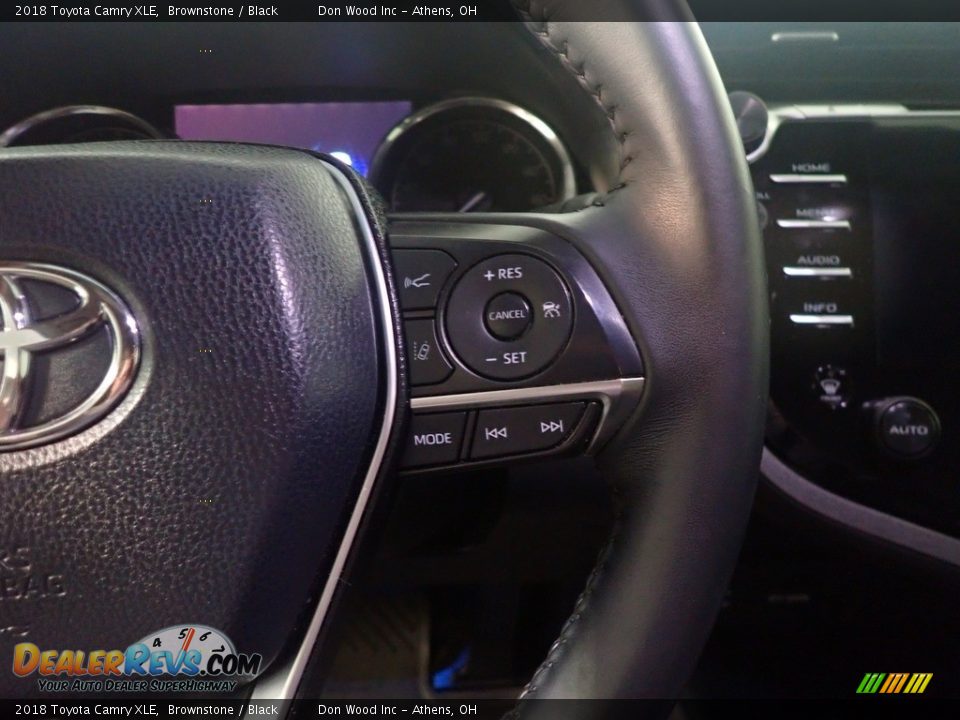 2018 Toyota Camry XLE Brownstone / Black Photo #32