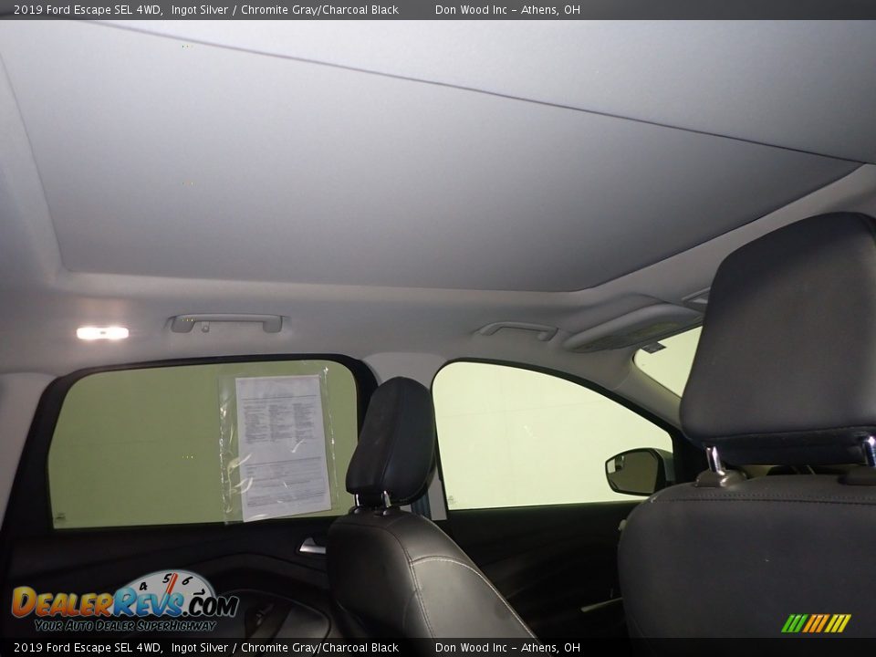 2019 Ford Escape SEL 4WD Ingot Silver / Chromite Gray/Charcoal Black Photo #2