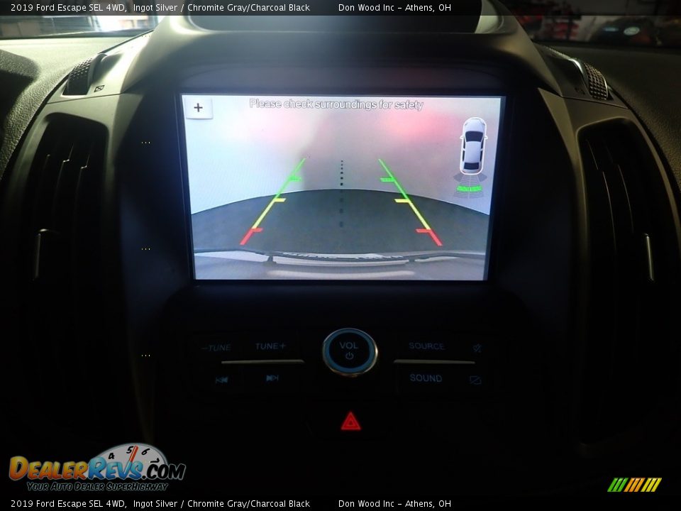 2019 Ford Escape SEL 4WD Ingot Silver / Chromite Gray/Charcoal Black Photo #3
