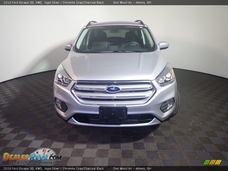 2019 Ford Escape SEL 4WD Ingot Silver / Chromite Gray/Charcoal Black Photo #6