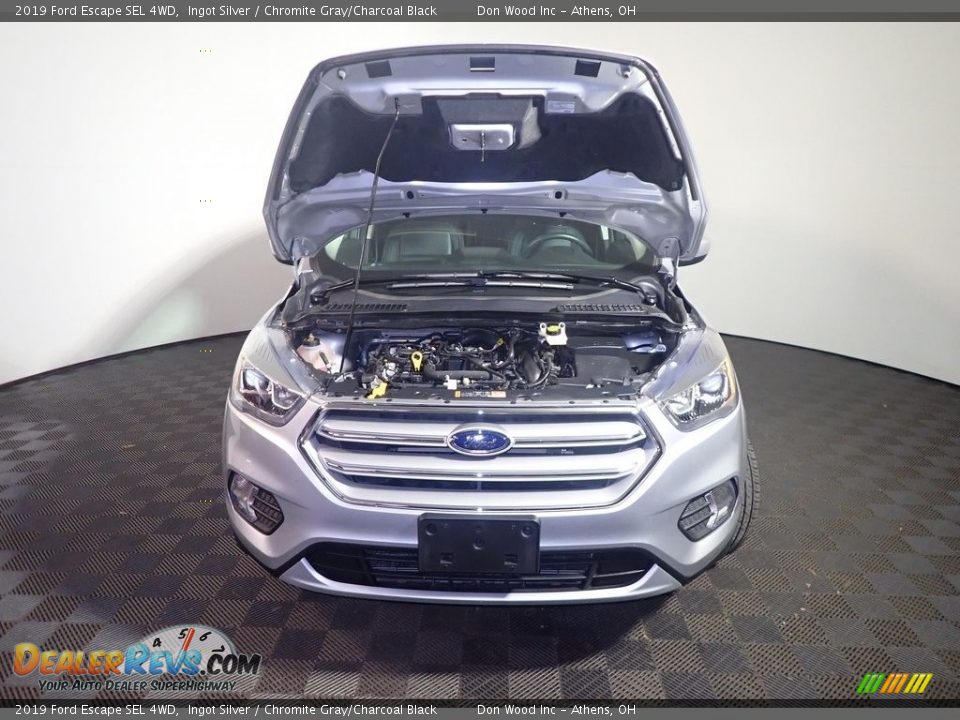 2019 Ford Escape SEL 4WD Ingot Silver / Chromite Gray/Charcoal Black Photo #7