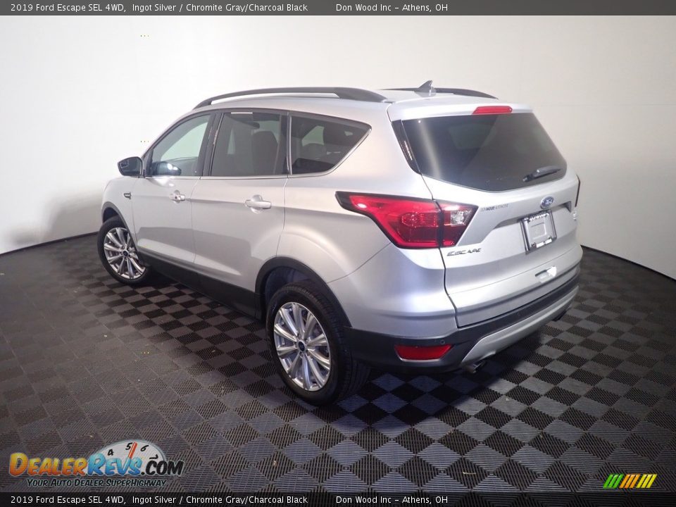 2019 Ford Escape SEL 4WD Ingot Silver / Chromite Gray/Charcoal Black Photo #13