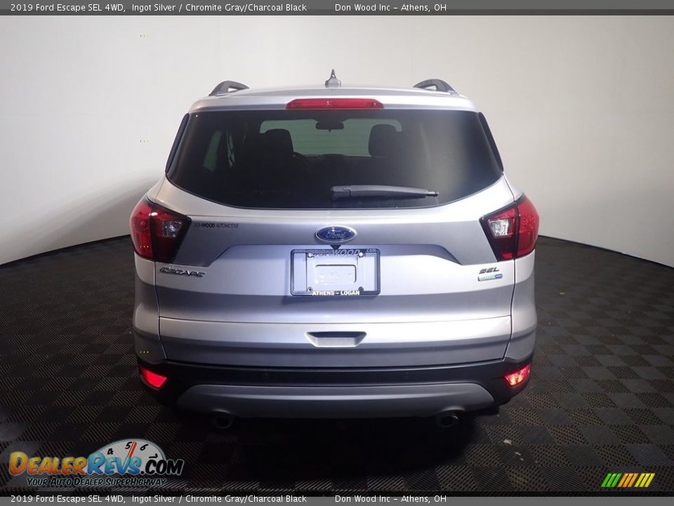 2019 Ford Escape SEL 4WD Ingot Silver / Chromite Gray/Charcoal Black Photo #14